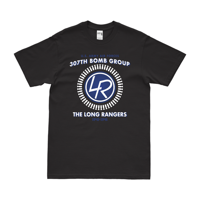 307th Bomb Group "The Long Rangers" Legacy T-Shirt Tactically Acquired Black Clean Small