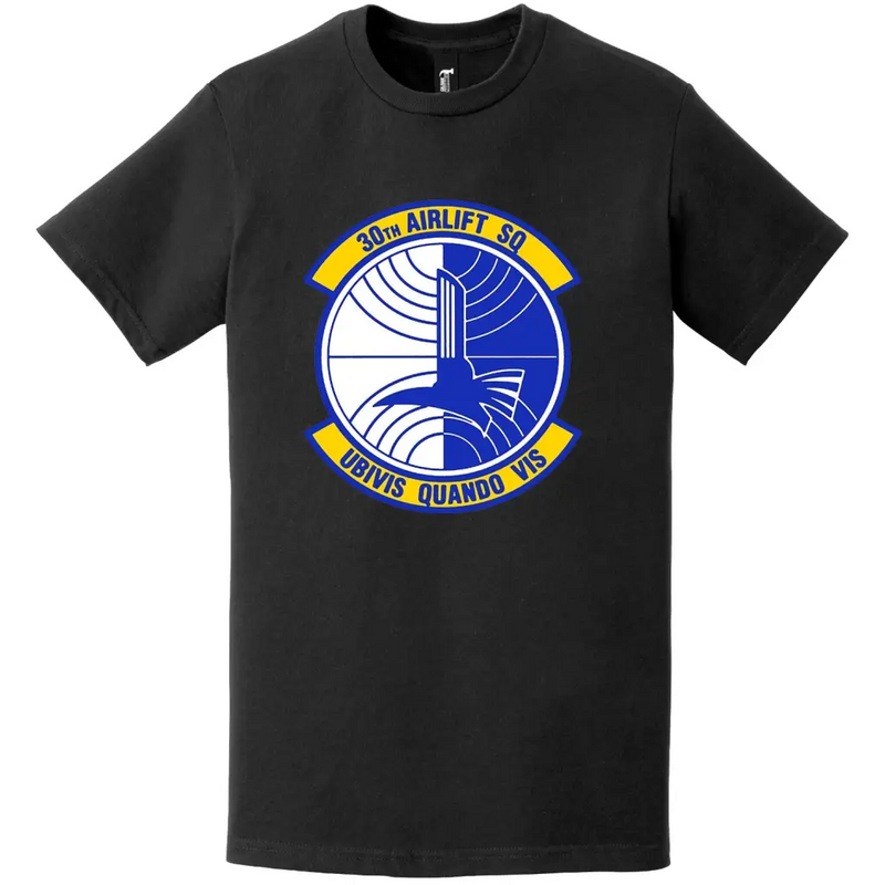 30th Airlift Squadron Logo Emblem T-Shirt
