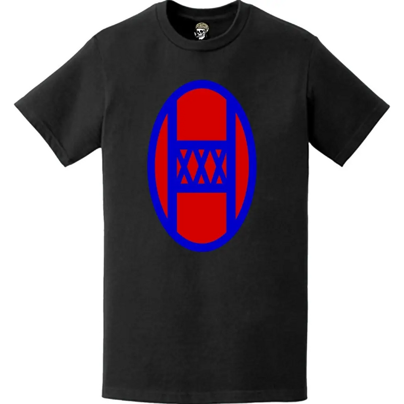 30th Infantry Division (30th ID) SSI Logo Crest T-Shirt