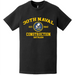 30th Naval Construction Battalion (30th NCB) T-Shirt Tactically Acquired   