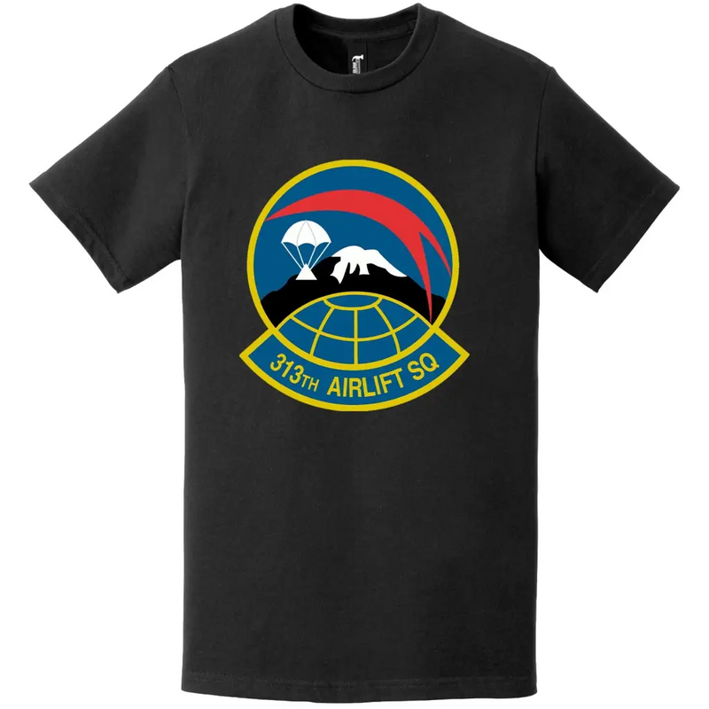 313th Airlift Squadron Logo Emblem T-Shirt