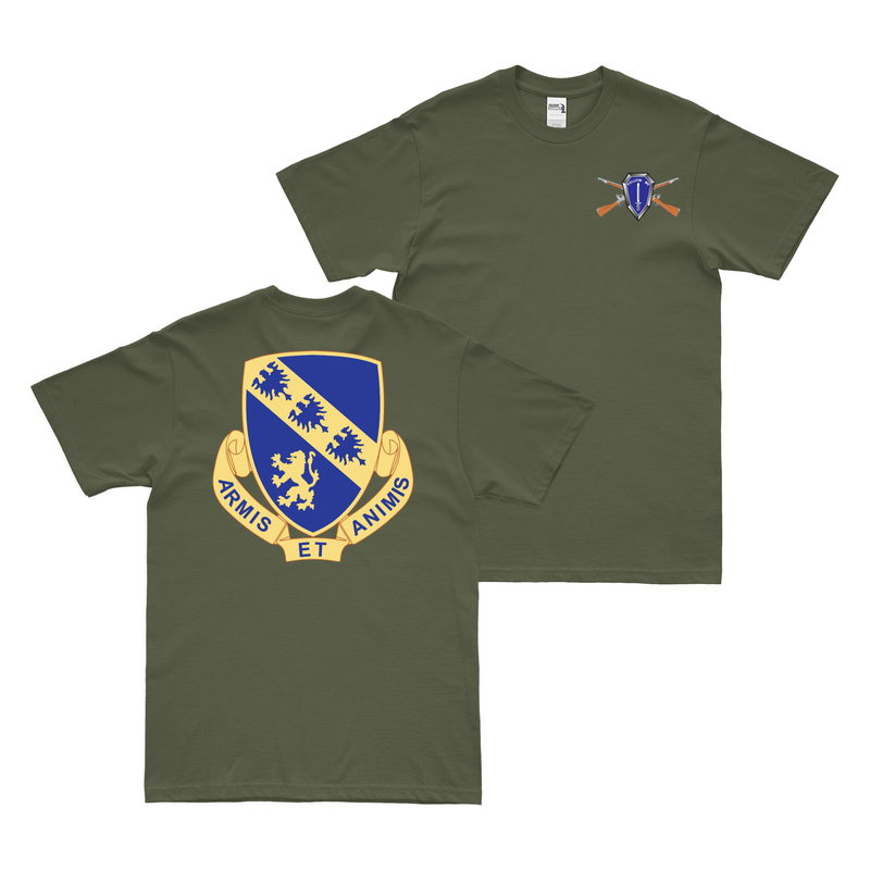 Double-Sided 317th Infantry Regiment T-Shirt