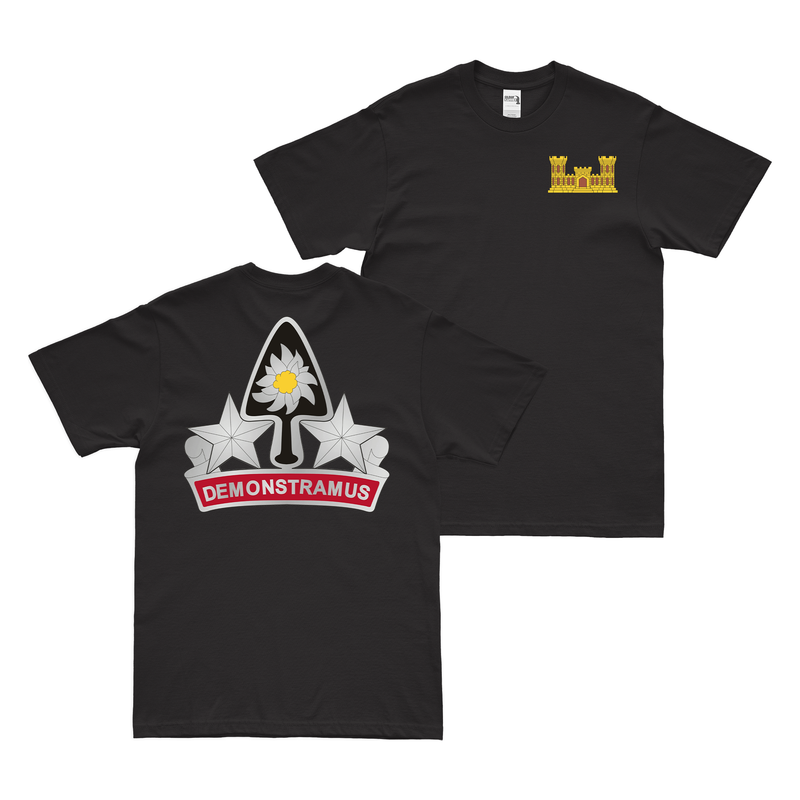 Double-Sided 31st Engineer Battalion Logo T-Shirt