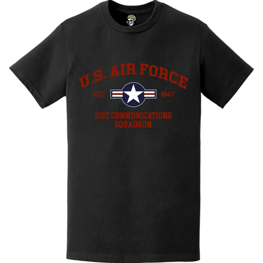 31st Communications Squadron T-Shirt Tactically Acquired   