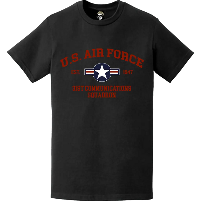 31st Communications Squadron T-Shirt Tactically Acquired   