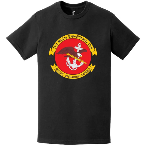 31st Marine Expeditionary Unit (31st MEU) Logo Emblem T-Shirt Tactically Acquired   