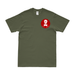 320th Bomb Squadron Left Chest Emblem T-Shirt Tactically Acquired Military Green Small 