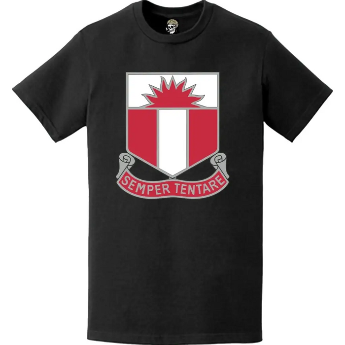 321st Engineer Battalion Logo Emblem T-Shirt Tactically Acquired   