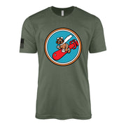 329th Bombardment Squadron, 467th Bomb Group T-Shirt - Military Green