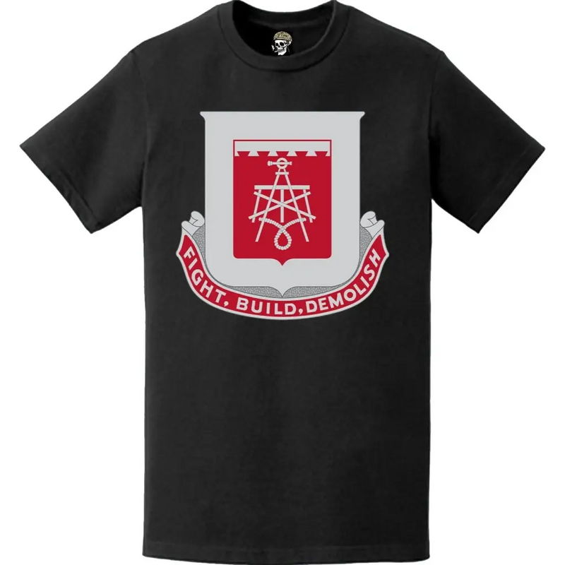 330th Engineer Battalion Logo Emblem T-Shirt