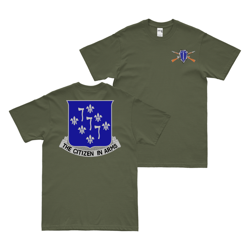 Double-Sided 333rd Infantry Regiment T-Shirt