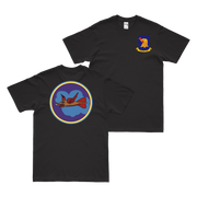 Double-Sided 337th Bombardment Squadron T-Shirt Tactically Acquired Black Small 