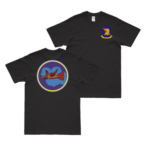 Double-Sided 337th Bombardment Squadron T-Shirt Tactically Acquired Black Small 