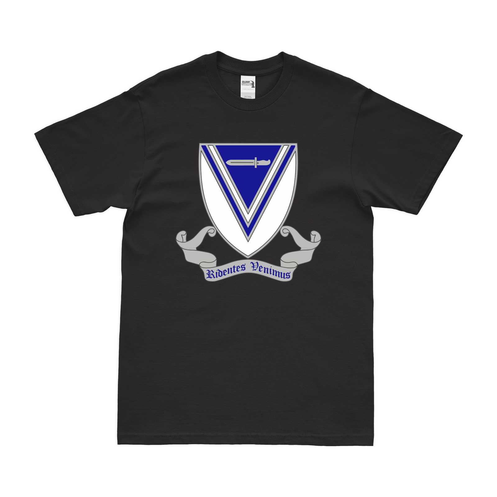 U.S. Army 33rd Infantry Regiment Logo Emblem T-Shirt Tactically Acquired Black Clean Small