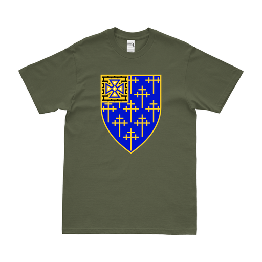 U.S. Army 34th Infantry Regiment Unit Logo Emblem T-Shirt Tactically Acquired Military Green Clean Small