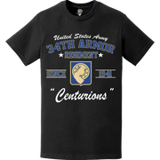 34th Armor Regiment "Centurions" Since 1941 Legacy T-Shirt Tactically Acquired   