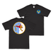 Double-Sided 350th Bombardment Squadron WW2 T-Shirt Tactically Acquired Black Small 