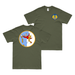 Double-Sided 350th Bombardment Squadron WW2 Emblem T-Shirt Tactically Acquired Military Green Small 