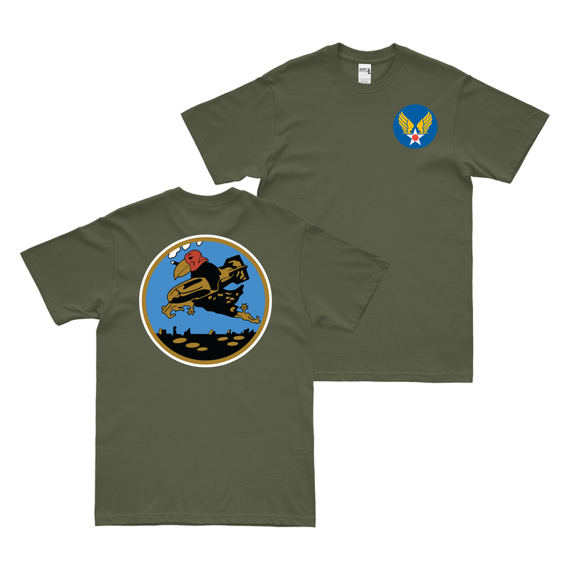 Double-Sided 351st Bombardment Squadron WW2 T-Shirt