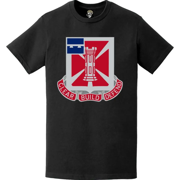 363rd Engineer Battalion Logo Emblem T-Shirt Tactically Acquired   