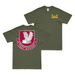 Double-Sided U.S. Army 365th Engineer Battalion T-Shirt Tactically Acquired Military Green Small 