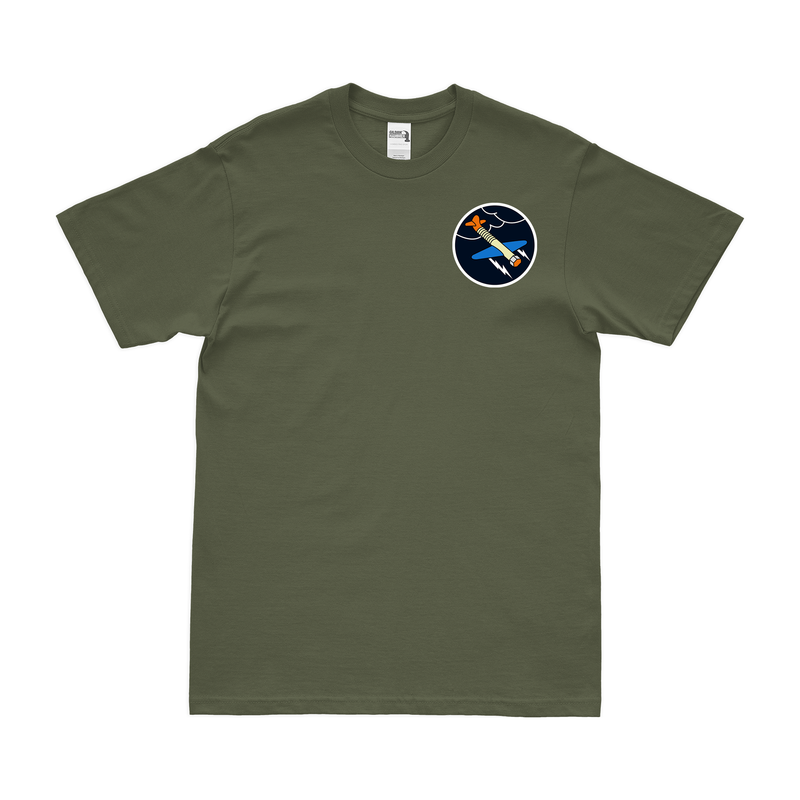 365th Fighter Squadron WW2 Left Chest Emblem T-Shirt