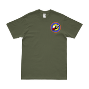 366th Bombardment Squadron Left Chest Emblem T-Shirt Tactically Acquired Military Green Small 