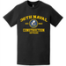 36th Naval Construction Battalion (36th NCB) T-Shirt Tactically Acquired   