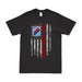 381st Bomb Squadron (Heavy) American Flag T-Shirt Tactically Acquired Black Small 
