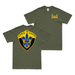 Double-Sided U.S. Army 389th Engineer Battalion T-Shirt Tactically Acquired Military Green Small 