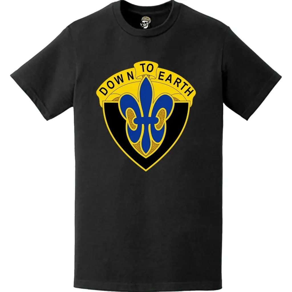 389th Engineer Battalion Logo Emblem T-Shirt Tactically Acquired   