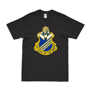 U.S. Army 38th Infantry Regiment Unit Logo Emblem T-Shirt Tactically Acquired Black Distressed Small