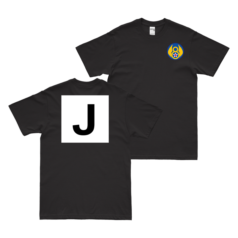 390th Bombardment Group Square-J Tail Code WW2 T-Shirt