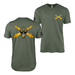 U.S. Army Field Artillery 155mm Skull w/ Cannons T-Shirt Tactically Acquired Military Green Small