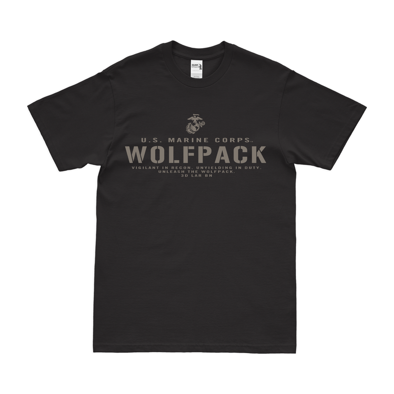 3d LAR 'Wolfpack' Legacy Tribute USMC T-Shirt