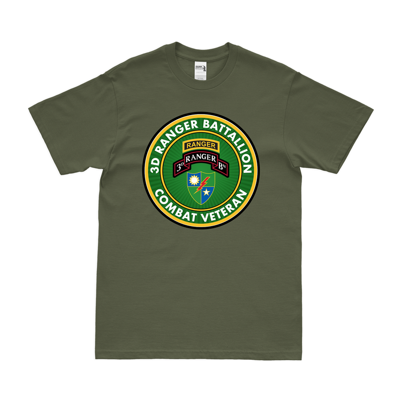 3d Ranger Battalion Combat Veteran T-Shirt