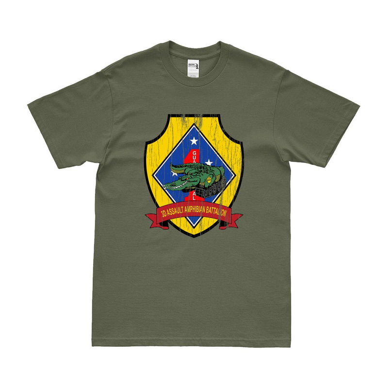 Distressed 3rd AABn Logo Emblem T-Shirt