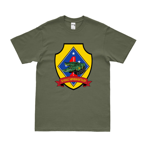 3rd AABn Logo Emblem T-Shirt Tactically Acquired Small Military Green 