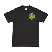 3d Cavalry Regiment SSI Left Chest Emblem T-Shirt Tactically Acquired Black Clean Small
