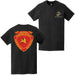 Double-Sided 3rd CEB Logo USMC EGA T-Shirt Tactically Acquired   