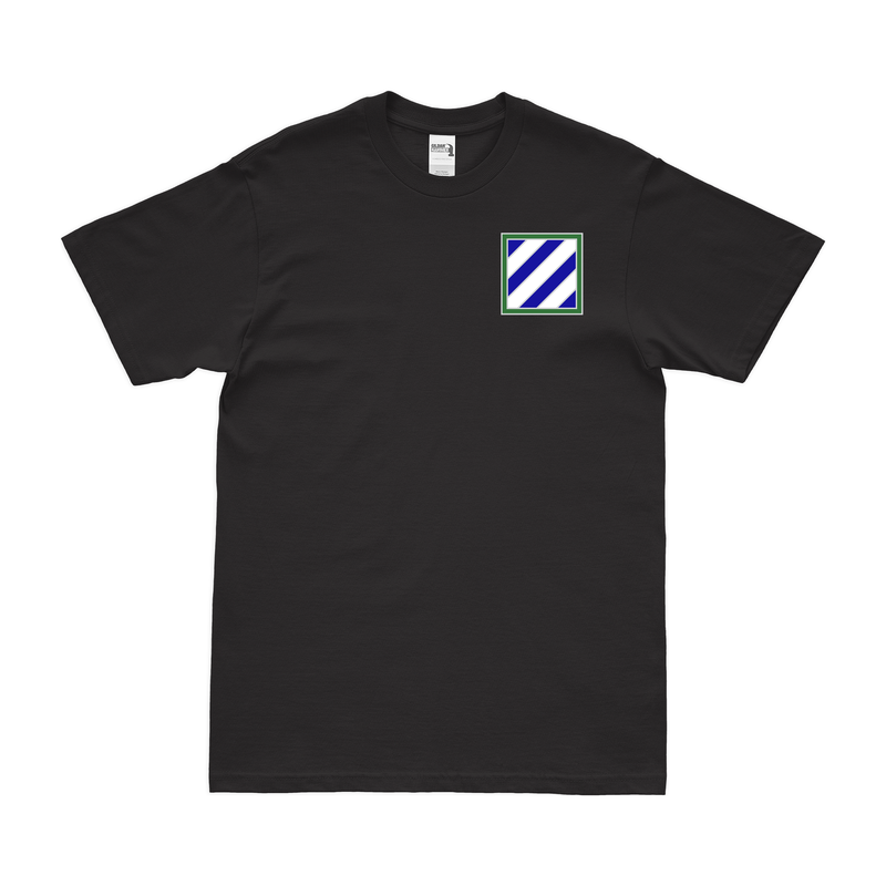 3rd Infantry Division Left Chest CSIB T-Shirt