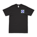 3rd Infantry Division Left Chest CSIB T-Shirt Tactically Acquired Black Small 