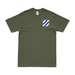3rd Infantry Division Left Chest CSIB T-Shirt Tactically Acquired Military Green Small 