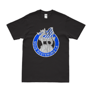 3rd Infantry Division DUI T-Shirt Tactically Acquired Black Distressed Small