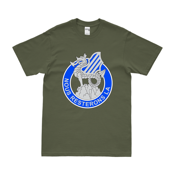 3rd Infantry Division DUI T-Shirt Tactically Acquired Military Green Clean Small