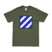 3rd Infantry Division SSI T-Shirt Tactically Acquired Military Green Distressed Small