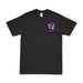 3rd LAR Bn Logo Left Chest Emblem T-Shirt Tactically Acquired Small Black 