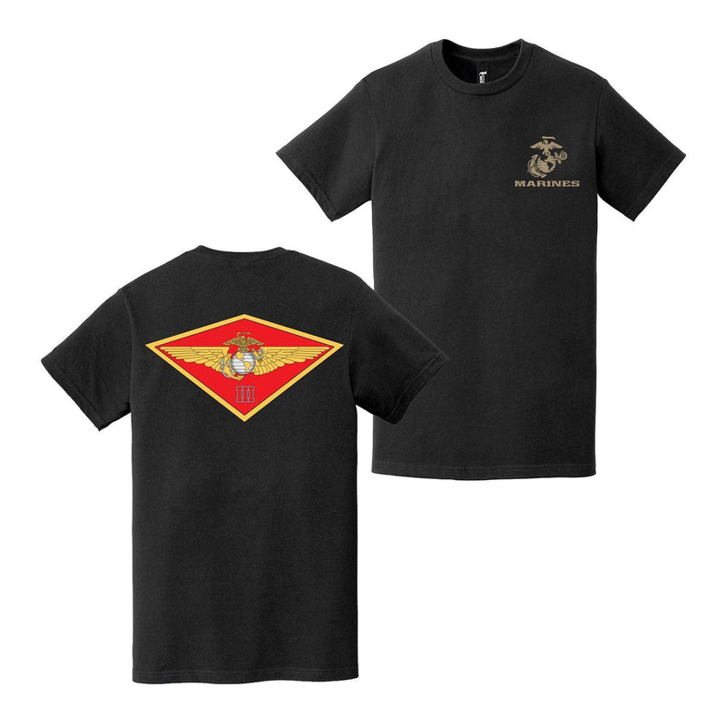 Double-Sided 3rd Marine Aircraft Wing (3rd MAW) T-Shirt