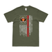 3rd Marine Regiment American Flag T-Shirt Tactically Acquired Military Green Small 