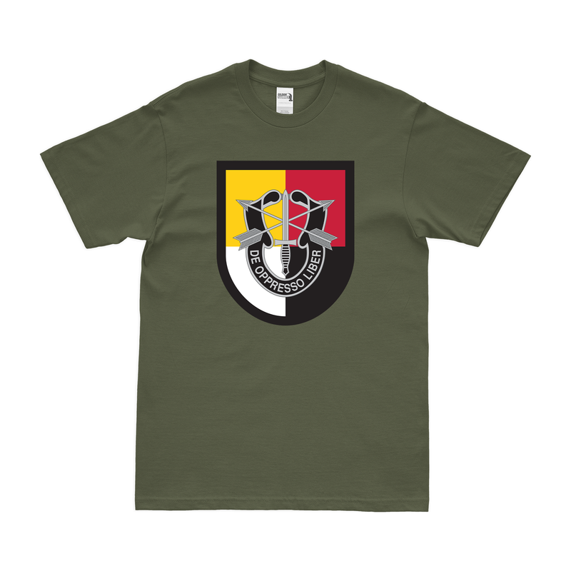 3rd Special Forces Group (3rd SFG) Beret Flash T-Shirt